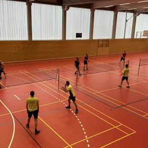 Badminton – Spieltag „es wird ernst“